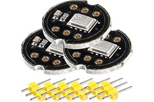 JESSINIE INMP441 MEMS Omnidirectional Microphone Module - I2S Digital Interface, 24-Bit High Precision, Low Power Consumption, Compatible with ESP32 (3 PCS)