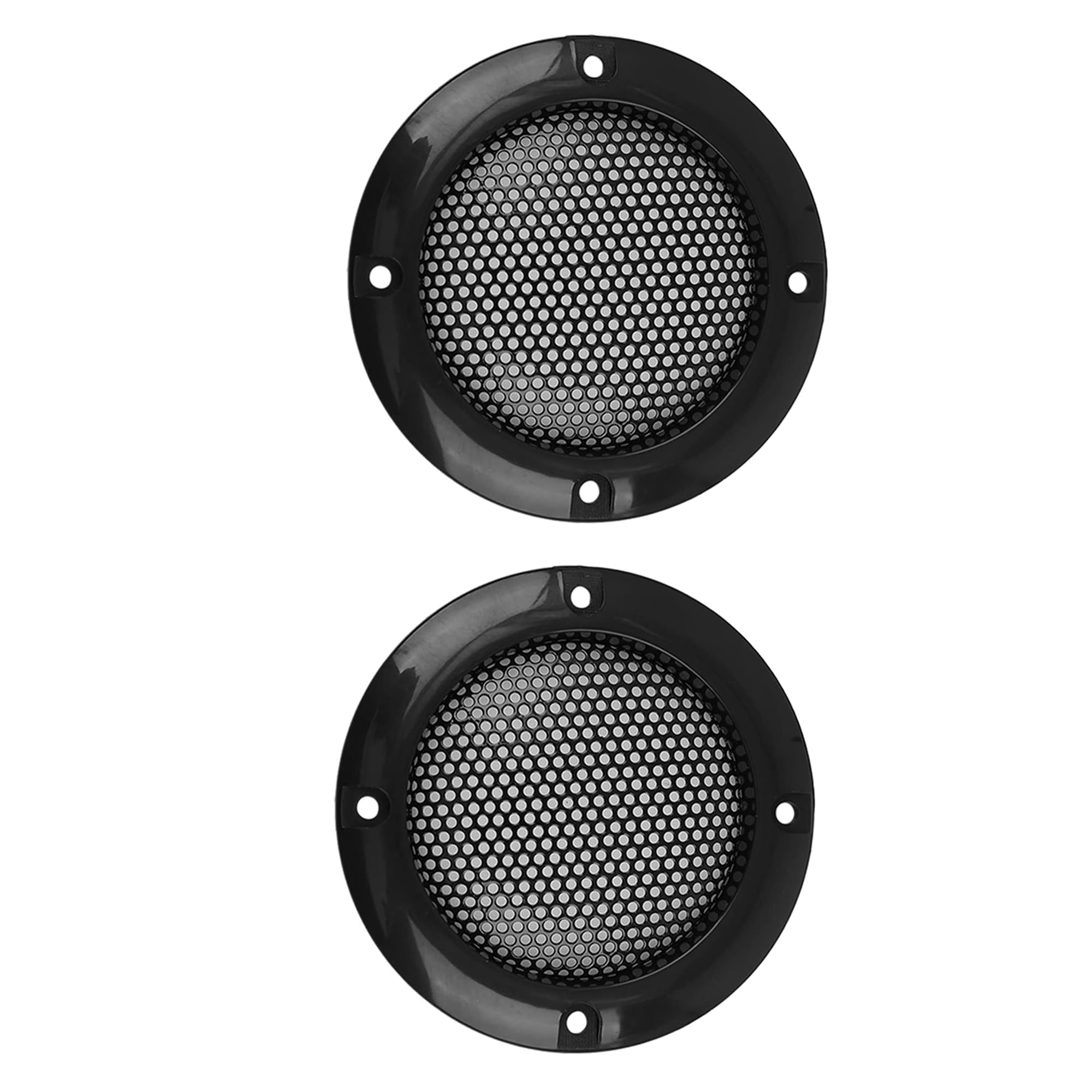 MACHSWON 2.5inch 2pcs Car Cover Mesh Protector Car Speaker Cover Woofer Subwoofer Grill