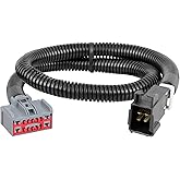 CURT 51525 Quick Plug Brake Controller Wiring Harness, Compatible with Select Chevrolet, GMC, Silverado, Sierra, Tahoe, Subur