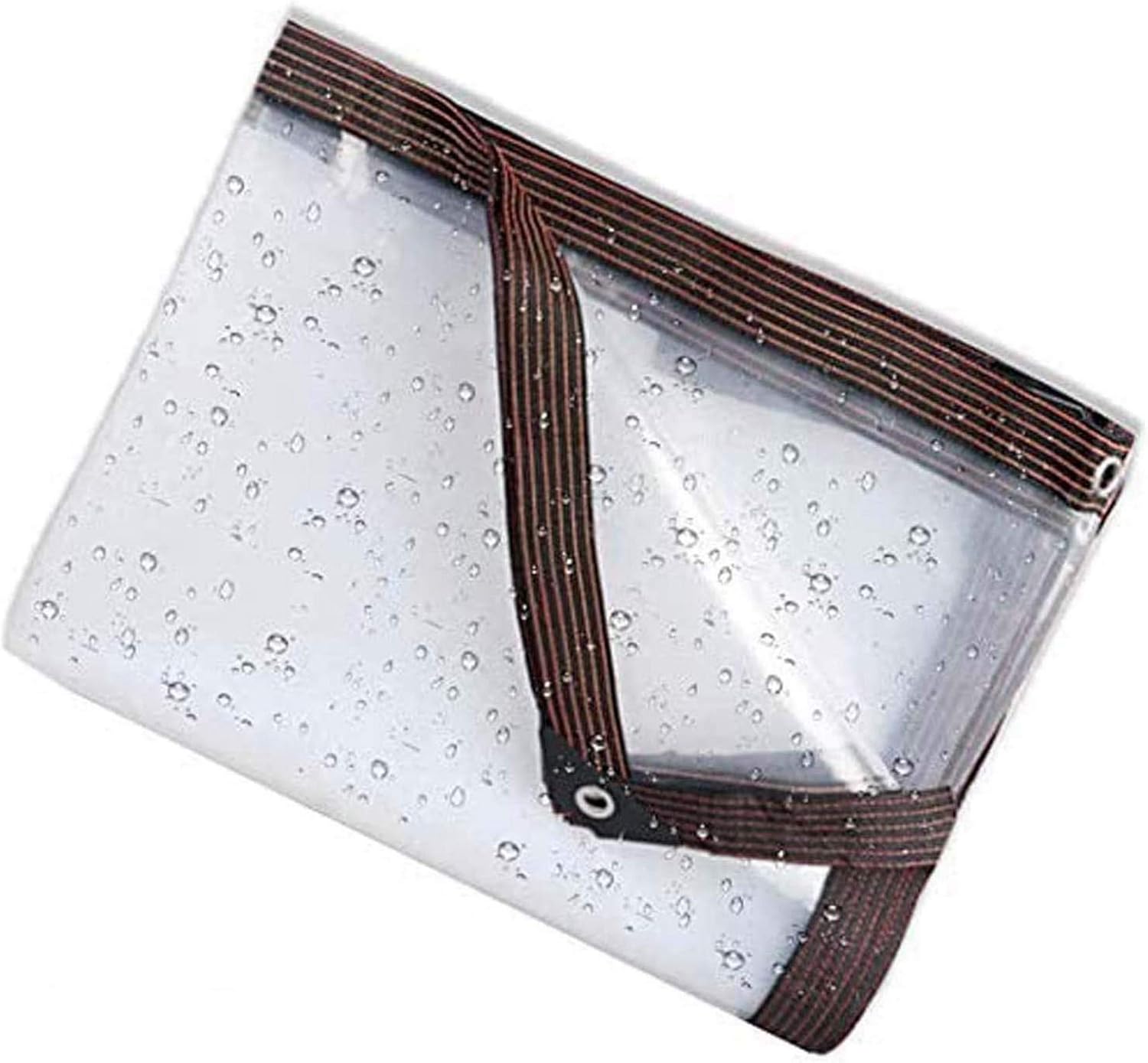 SACKDERTY Clear Tarp Waterproof Heavy Duty 13'x20', Transparent Tarps