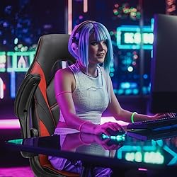 Sweetcrispy Computer Gaming Desk Chair - Ergonomic