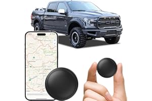 VVYL GPS Tracker Device for Car and Vehicles: Mini Hidden Magnetic no Subscription Trackers for Tracking Kids Elderly Vehicle pet - Real Time Location Track Devices no Monthly Fee for Android and iPhone