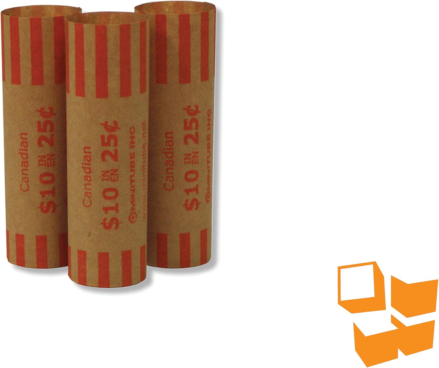 Canadian Quarter Coin Wrappers 200 Wrappers/Box Amazon.ca Office