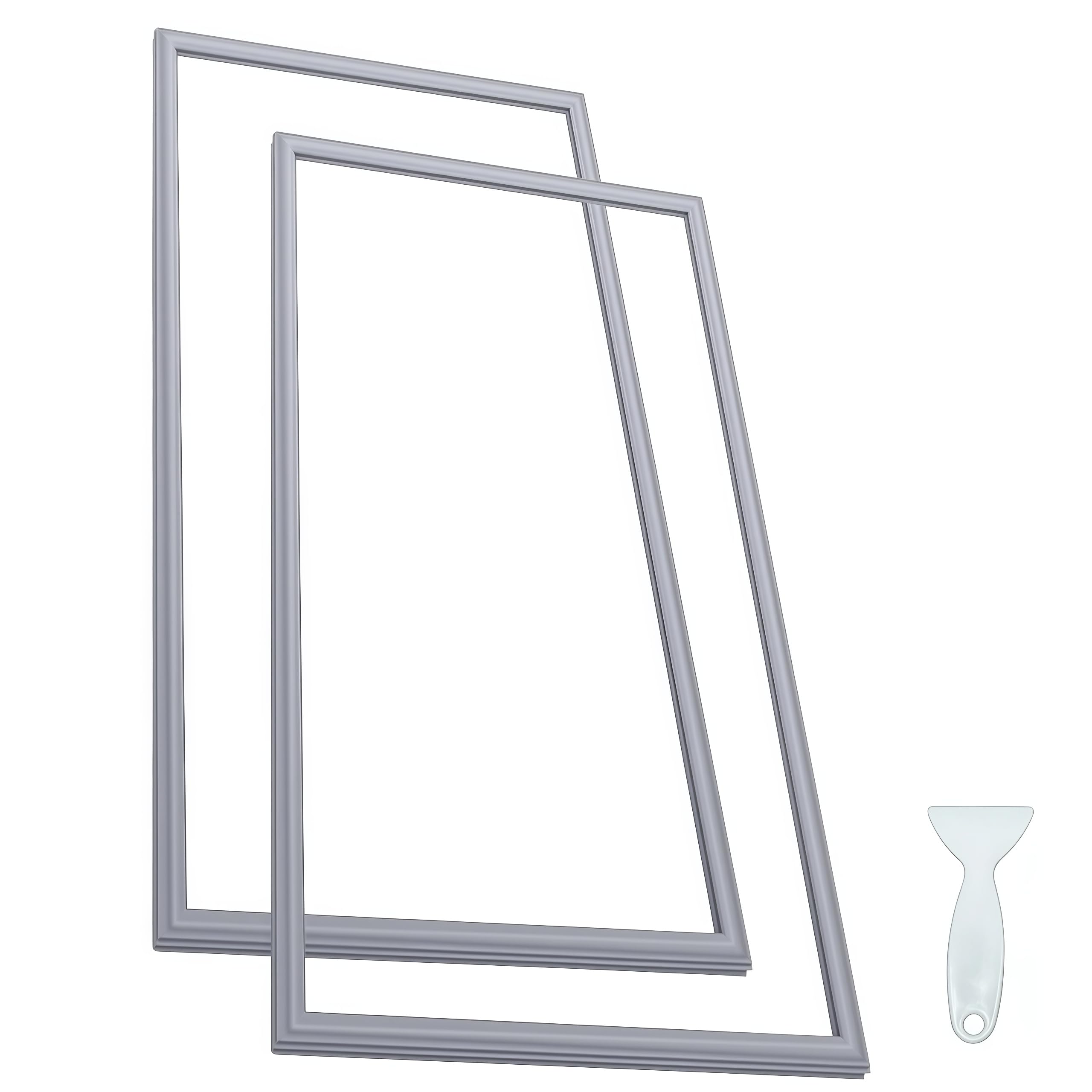 View 1 of ?2pack?Upgraded 5304505782 Refrigerator Door Seal. For Electrolux Frigidaire and Kenmore refrigerators. Replaces 216522370 4452576 AP6030127 PS11766245 EAP1176624.Gray.2-year warranty.