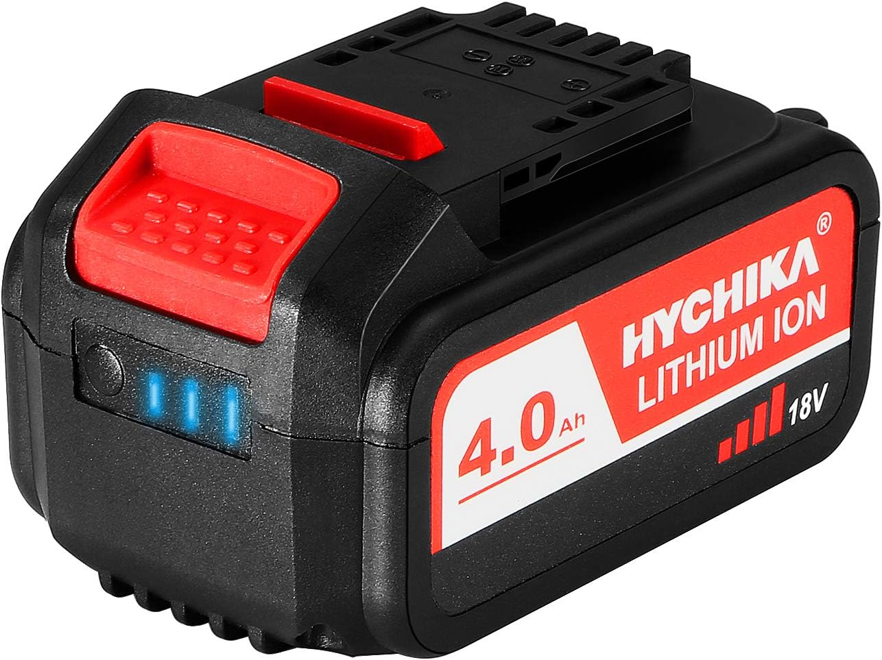Batterie HYCHIKA 4000mAh 18V, batterie au lithium pour outils HYCHIKA 18V, Scie Sabre sans fil