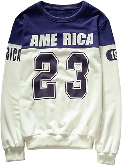 Amazon Co Jp Joker メンズ トレーナー スエット 長袖 ナンバー アメリカ カジュアル 通学 通勤 デート 学校 トラベル 旅行 仕事 デート ショッピング オリジナルブレスレット付 Sb Xxl ホワイト 服 ファッション小物