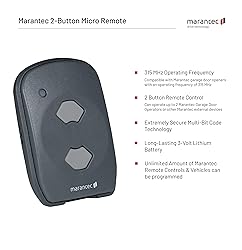 Marantec(315 MHz) 2-Button Micro Garage Door Opener