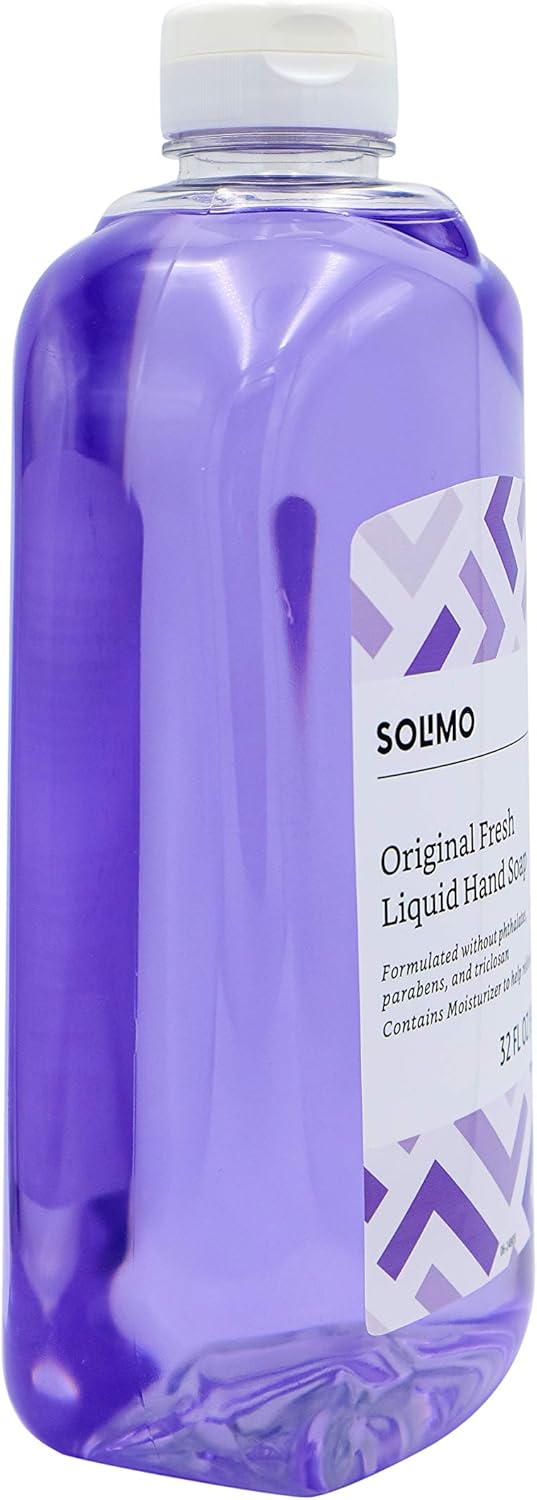  Brand - Solimo Original Fresh Liquid Hand Soap, 32 Fluid Ounce (Pack of 2) : Health & Personal Care
