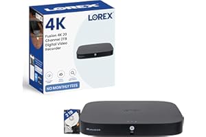 Lorex Fusion 4K 20-Channel (16 Wired and 4 Fusion Wi-Fi) 2TB Digital Video Recorder