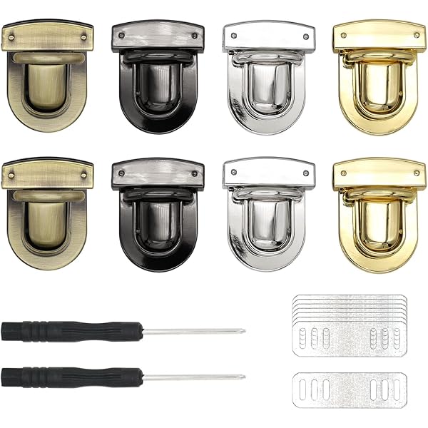 CRASPIRE 5 Chiusure A Scatto Per Borse A Forma Di Cuore – Colore Oro Chiaro, Dimensioni 3,2x2,9 Cm, In Lega, Per Portafogli, Borse Fai Da Te E Scatole Regalo - 6