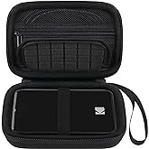 Elonbo Camera Carrying Case for KODAK Step Instant Smartphone Photo Printer | KODAK Step Portable Mini Color Wireless Mobile Printer Hard Travel Bag, Instant Color Picture Printer Storage Holder, Black+