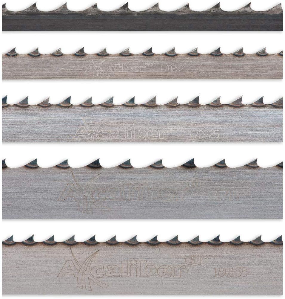Axcaliber Pack of 5 Bandsaw Blades - 2,270mm(89")