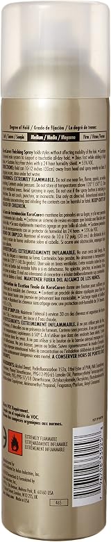 Avlon KeraCare Finishing Spray Medium Hold Touchable All-Day Humidity Shield view 2