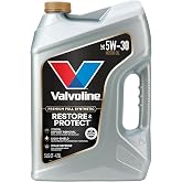Valvoline Restore &amp; Protect Full Synthetic 5W-30 Motor Oil 5 Quart