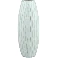 Vaso design in terracotta azzurro 39x51 cm - Canar