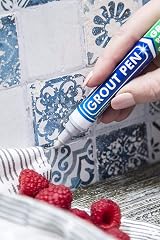 RAINBOW CHALK MARKERS LTD Grout Pen Light Grey Tile Repair Kitchen Bathroom view 8