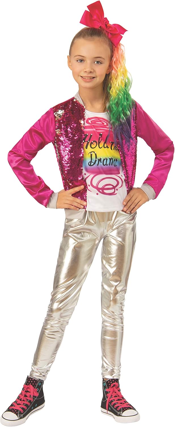 Rubie's JoJo Siwa Child's Hold The Drama Costume, X-Small
