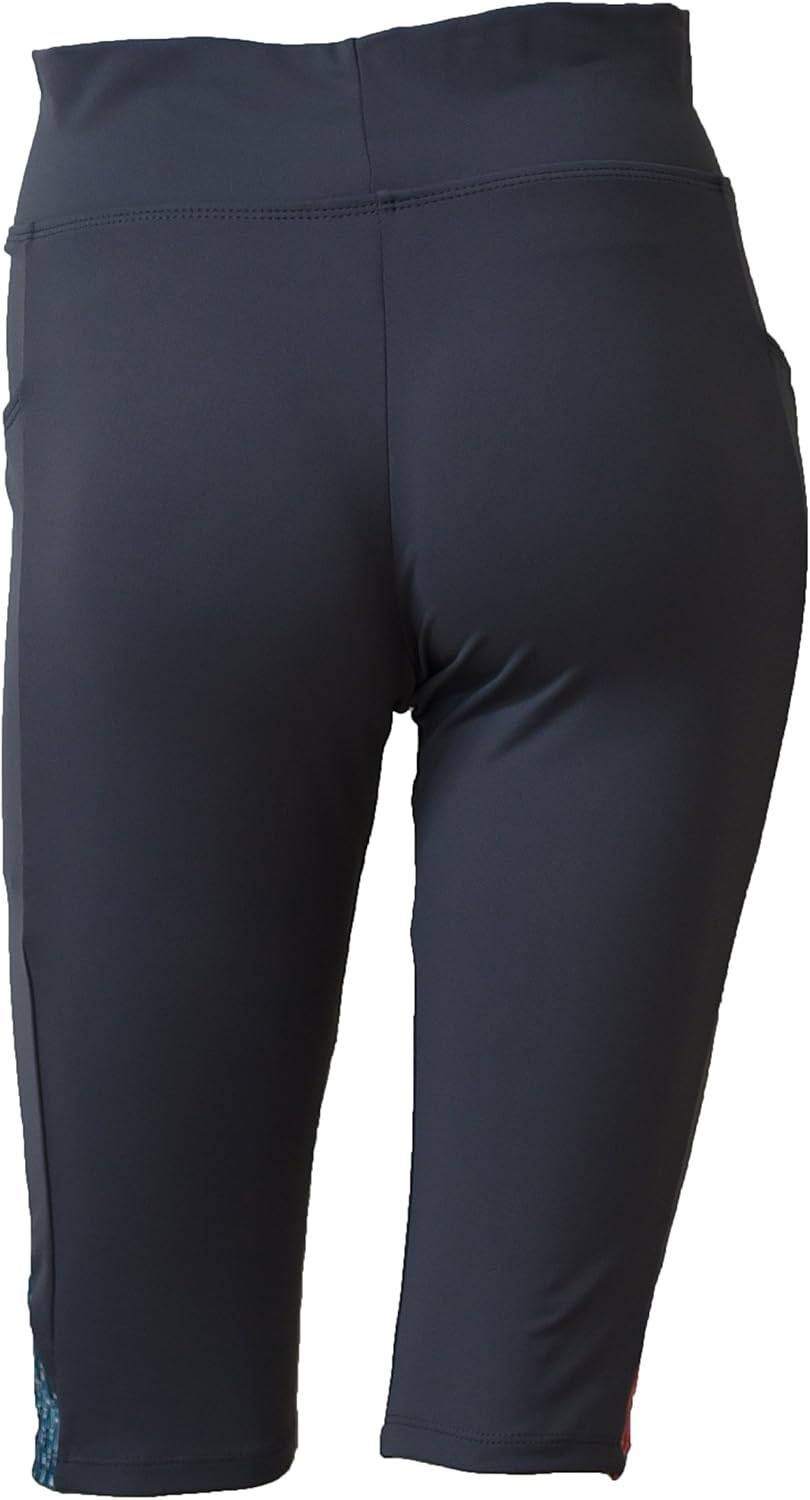 Private Island Women UPF 50+ Beach Shorts Swimsuit Pants Side Pockets Bathing Swim Rash Guard Bottom: Clothing