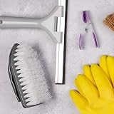 Elliott Multi Purpose Window Squeegee 40cm Aluminum Frame Grey Handle view 4