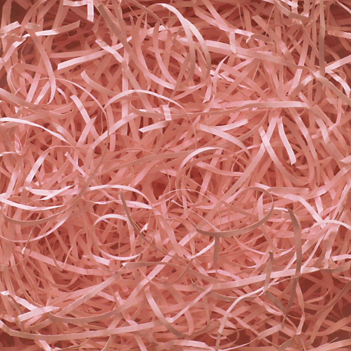 Box.it.pack.it Light Pink Shredded Kraft Paper, 500g