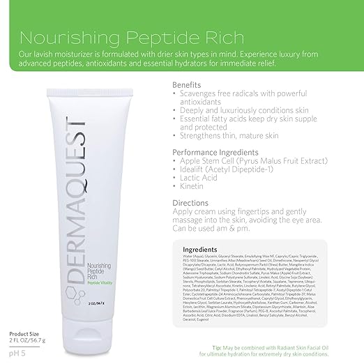 nourishing peptide cream