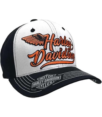 Harley-Davidson Men's #1 Bar & Shield Colorblocked Baseball Cap