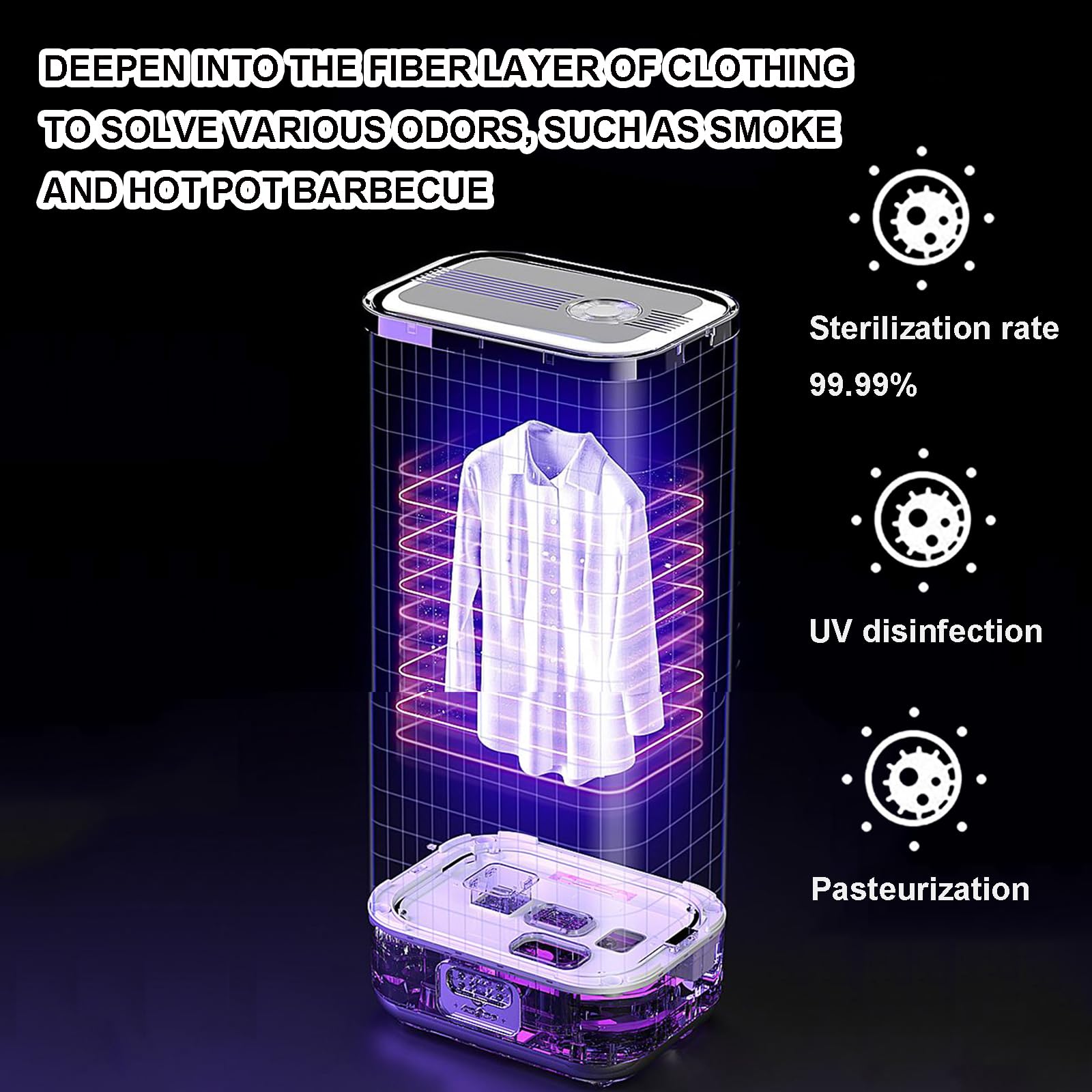 Vertical Steam Iron 900w Automatic Wireless, Collapsible Hanging Garment Steamer,with Remote Control electric clothes drying rack, for Clothes & Fabric, One-key Care, Quick-Drying Steam