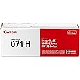 Canon 071 Genuine Black Toner Cartridge High Capacity Compatible with LBP122dw, MF272dw, MF273dw, MF275dw