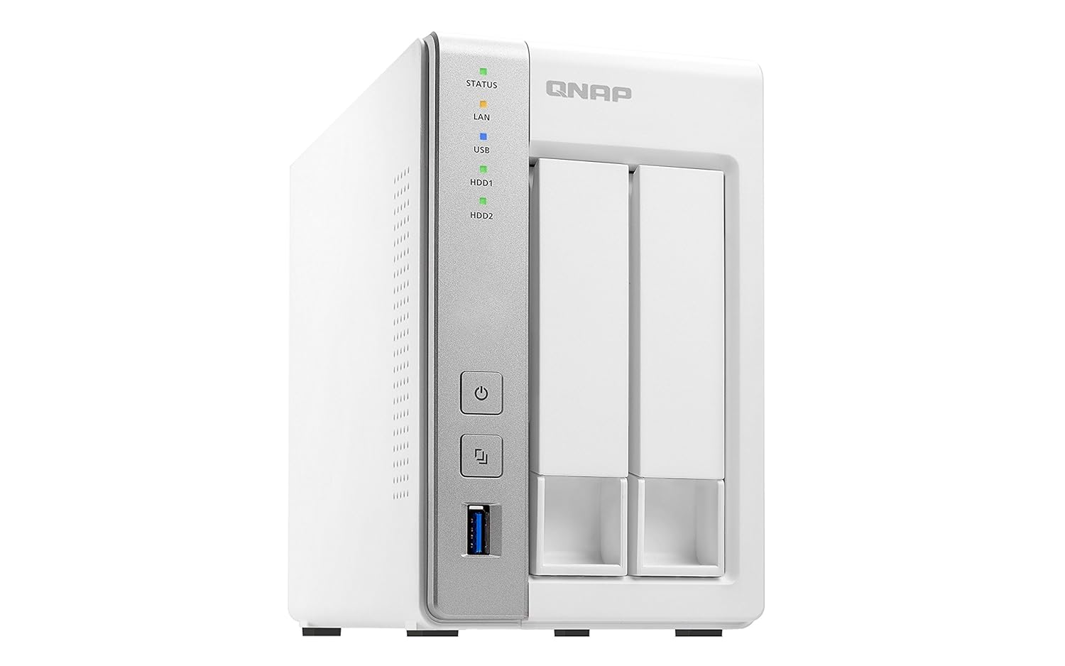 Qnap Ts 231p 4tb 2 X 2tb Wd Red 2 Bay Desktop Nas Einheit - 