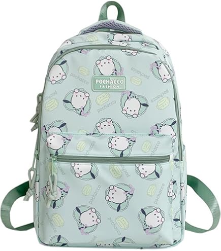 Amazon.com: Loungefly Sanrio Pochacco Gingham Mini Backpack  display picture 1