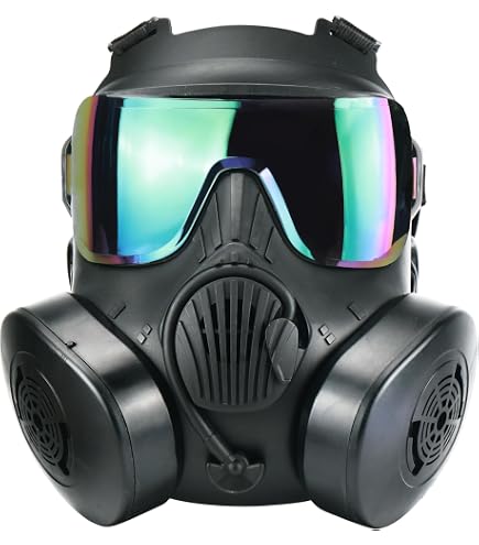 Amazon.com : Full Face Airsoft Gas Mask M88 Helmet Tactical Skull