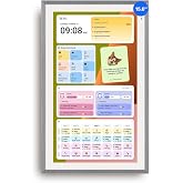 Apolosign 15.6-inch Digital Calendar, No-Subscription, Smart Wall Planner with Calendar Sync, Chore Chart, Meal, Apps &amp; Dashboard, Electronic Display for Schedules, Dual Mode, with Stand (Gray)