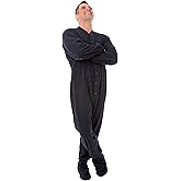 One Piece Fleece Adult Footed Pajamas Onesie-Mens and Womens