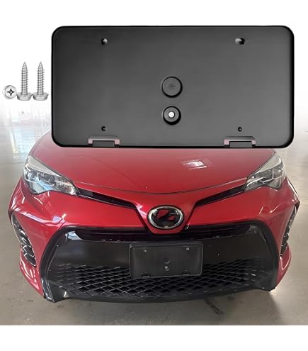 Amazon.com: for Toyota Corolla 2017 2018 License Plate Bracket