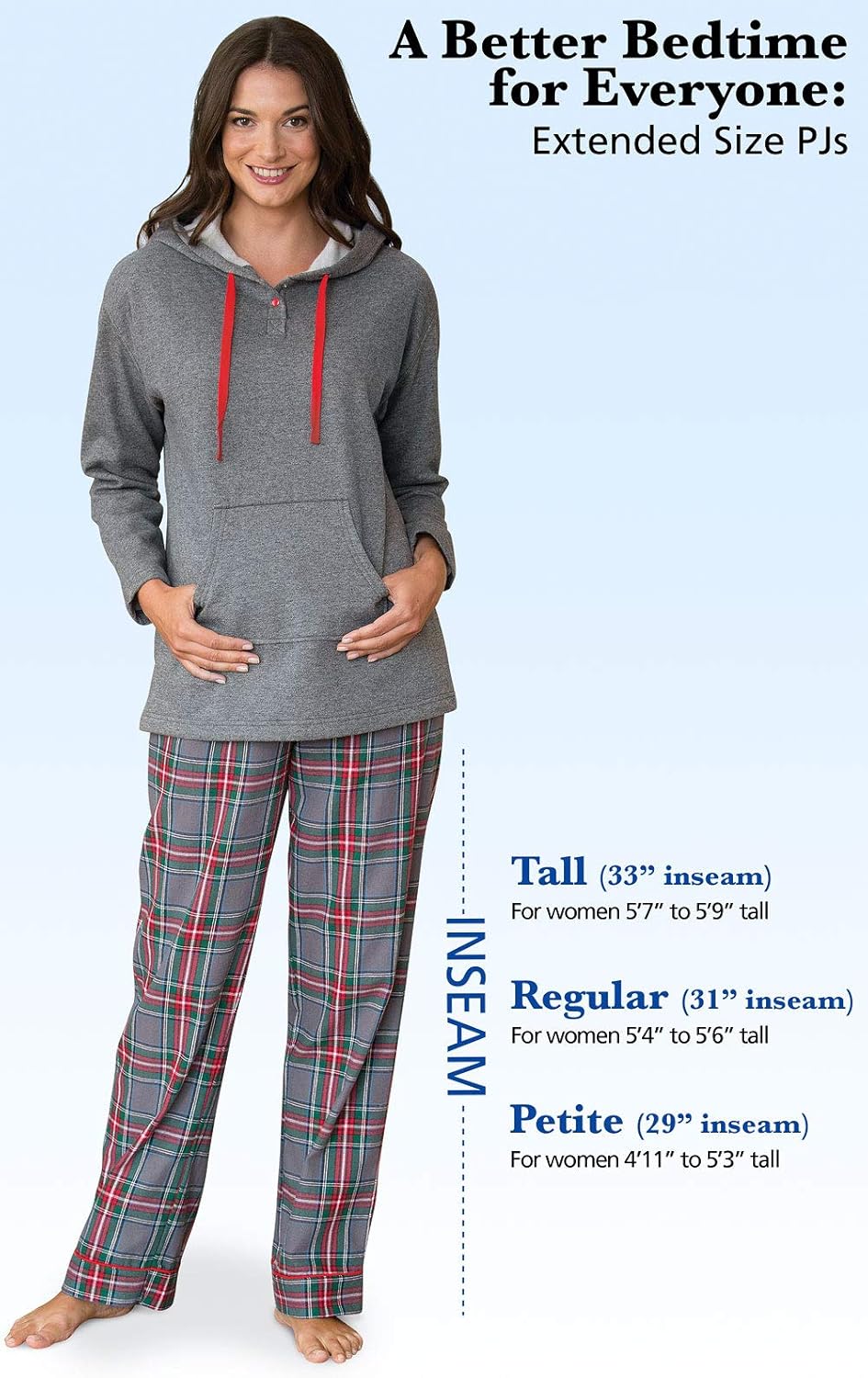 tall size pajamas
