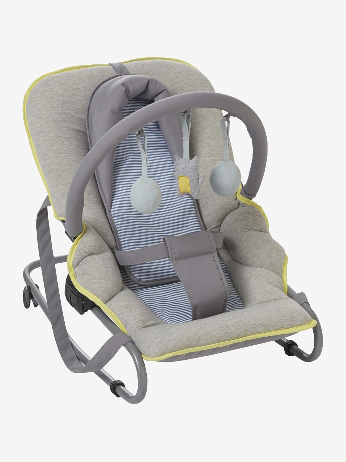 Bebe Puericulture Eveil Et Jouets Transats Et Balancelles Vertbaudet Transat Bebe Avec Arche Deveil Babyfun Gris Chine Tu