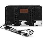 X Wrangler Wristlet Western Wallet Boho Aztec Credit Card Holder for Women