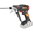 Worx Nitro 20V SwitchDriver 2.0, 2-in-1 Brushless Cordless Drill Driver, Dual 1/4" Chucks, Compact Cordless Drill with Digital Torque Setting - WX177L.9 (Tool Only), Black Orange