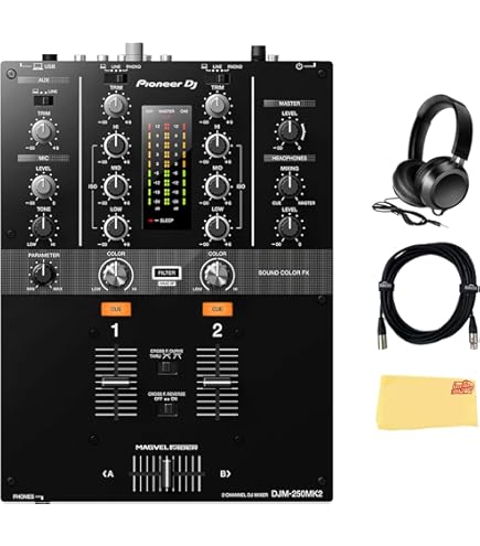 Amazon.com: Pioneer DJM-250MK2 2-Channel DJ Mixer with Independent