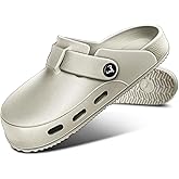 KEMISANT Women Clogs,Comfortable Mules Sandals Slippers Nurse Garden Shoes Unisex for Men Cushioned Support