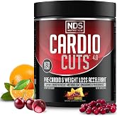 NDS Nutrition Cardio Cuts 4.0 Miami Sunrise Flavor - 8.6 Ounce | Endurance, Performance &amp; Metabolism Support Advanced Weight Loss Formula, L-Carnitine, CLA, MCTs, L-Glutamine, Safflower Oil