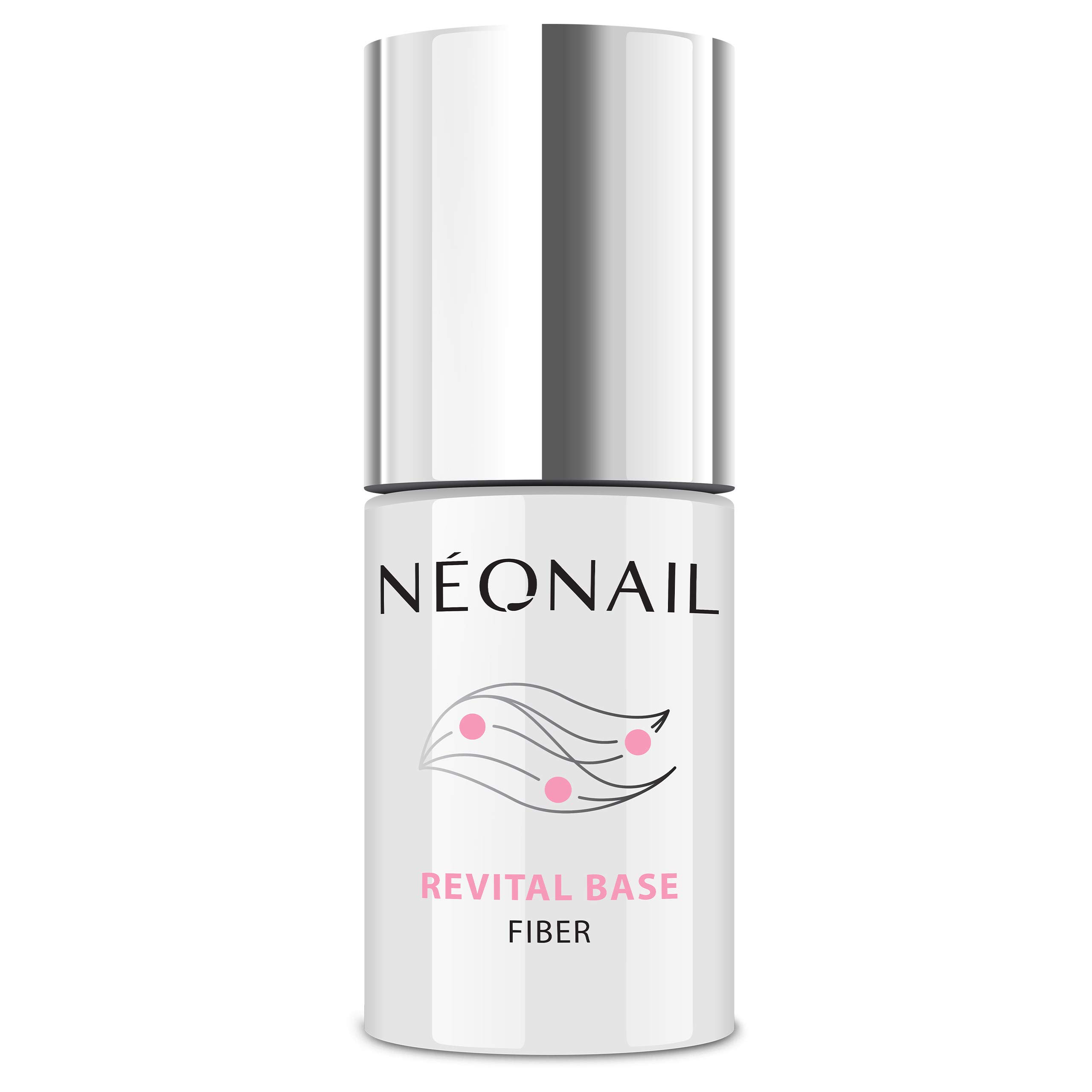 NÉONAIL Gel Nail Polish Base Coat - Revital Base Fiber - Long Lasting Nail Art Manicure - LED UV Nail Lamp Gel - 7,2ml
