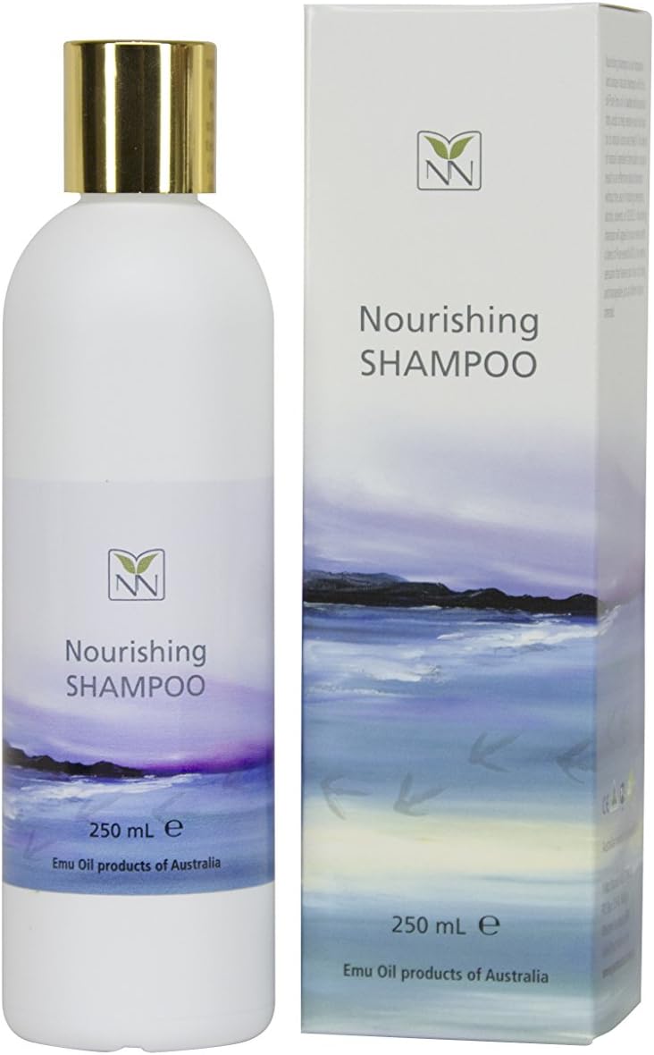 Luxury Natural Deep-Nourishing Shampoo with Australian Emu, Peppermint Oil, Ylang Ylang, and Rosemary - 8.5oz - The Ultimate Deep-Nourishing Shampoo to Rejuvenate, Repair, Revitalize, and Volumize