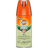 OFF! Deep Woods Dry Aerosol, 2.5 Ounce ,Lemon