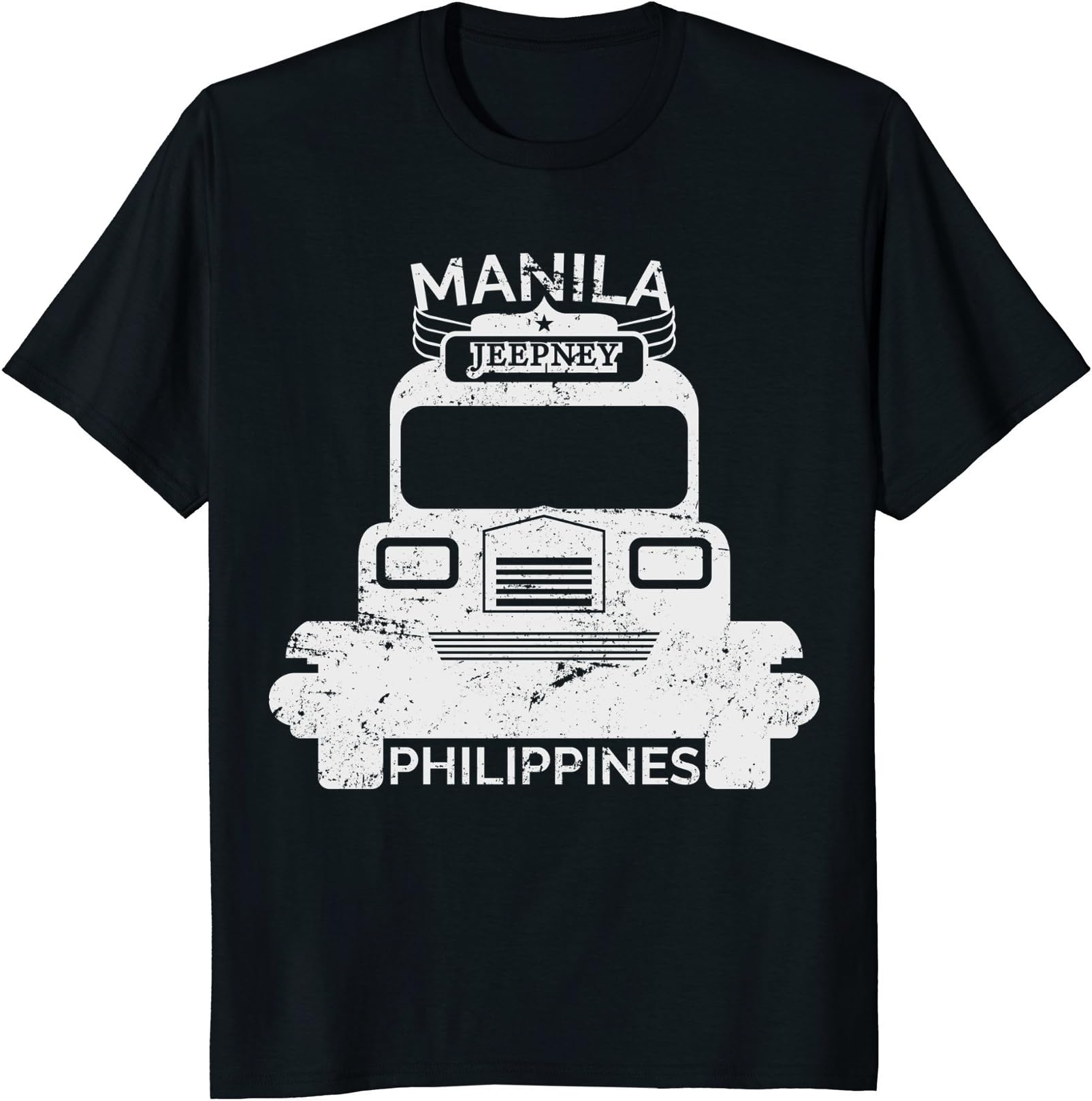 Manila Retro Philippines Jeepney T-Shirt