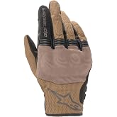 Alpinestars Copper Men's Motorcycle Gloves | Hard Knuckle Protection, Synthetic Suede Palm, Touchscreen Compatible Fingertip, Accordion Flex Panels