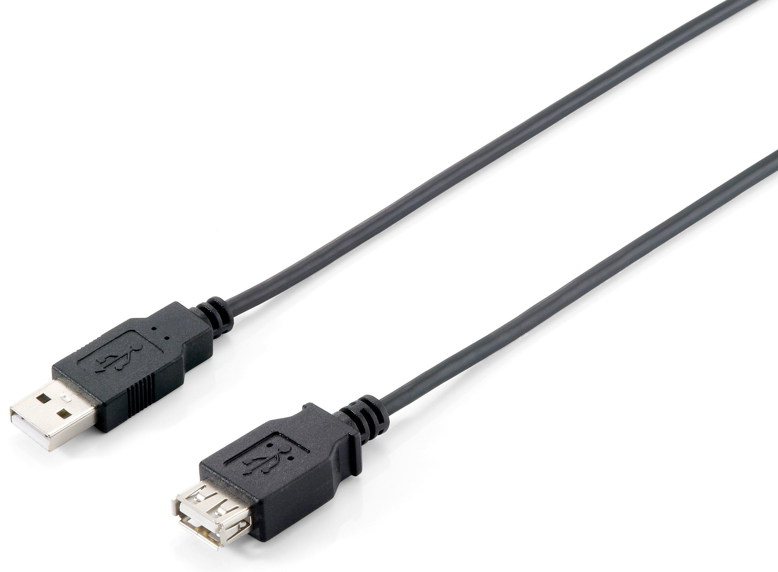 Equip USB 2.0 Verlaengerung A->A 5m S/B schwarz