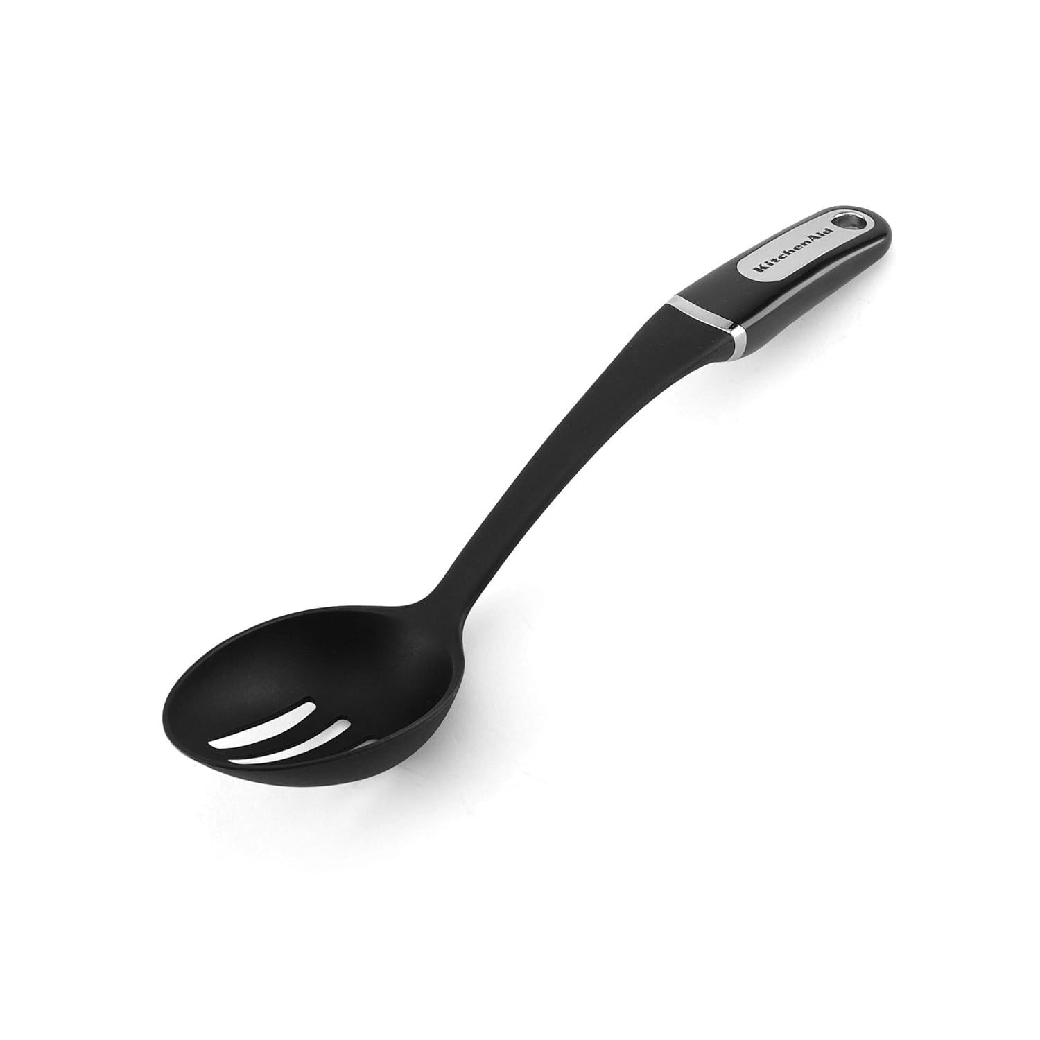 KitchenAid Nylon Slotted Spoon, Black Amazon.co.uk Kitchen & Home