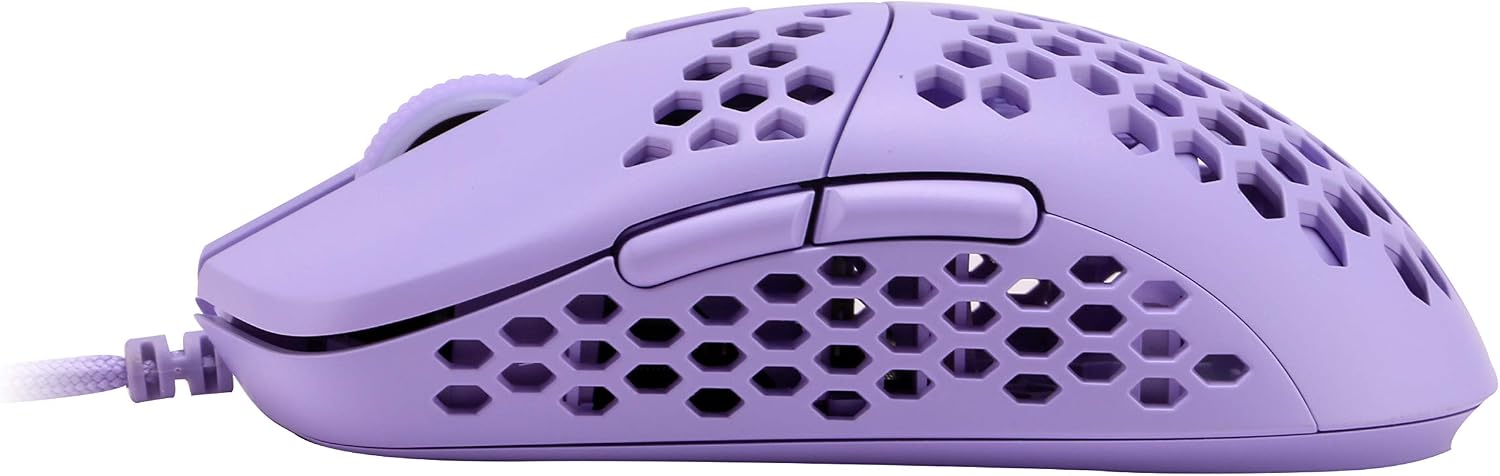HK Gaming Mira M Ultra Lightweight RGB Gaming Mouse, Lavender, 63 grams - Image 5
