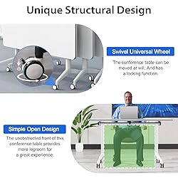 SOIUDNEB Conference Table,Wooden Folding Conference